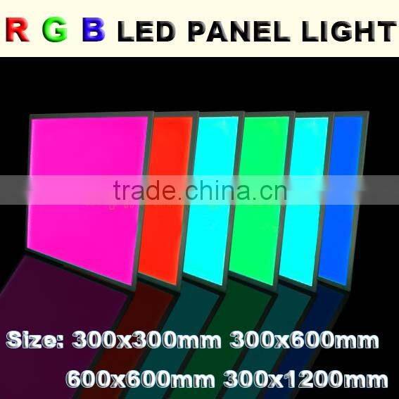 Working with Pure DC Power 60x 60cm LED Light Panel , RGB LED Panel Light 600x600