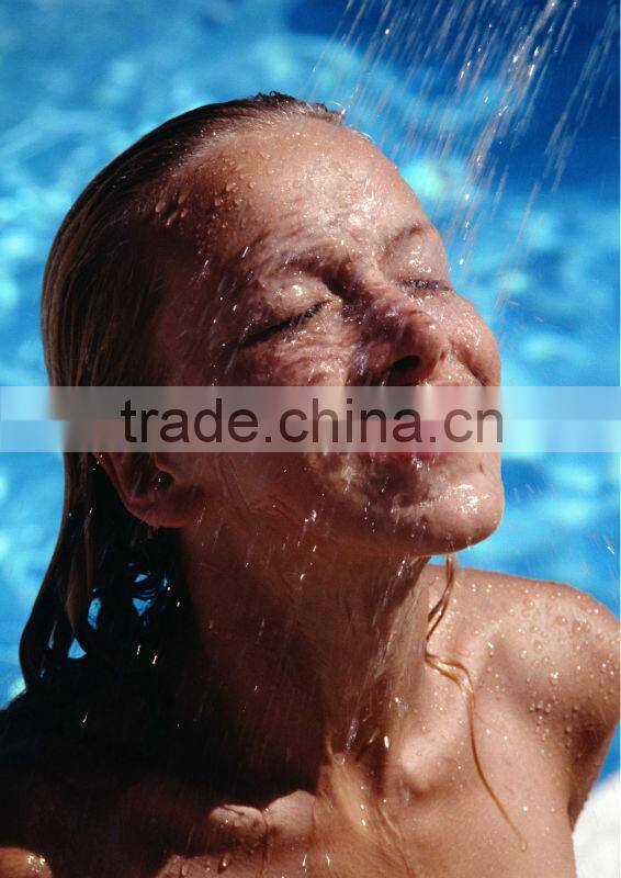 2014 Hangzhou China New Arrival Big Complete Construction Home Furniture Hydromassage Steam Shower Cabin With Foldable Chair