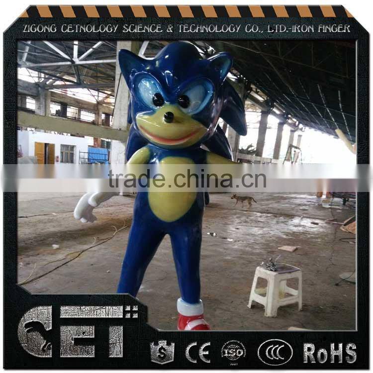 Fiberglass Cartoon Characters Model for Shopping Mall