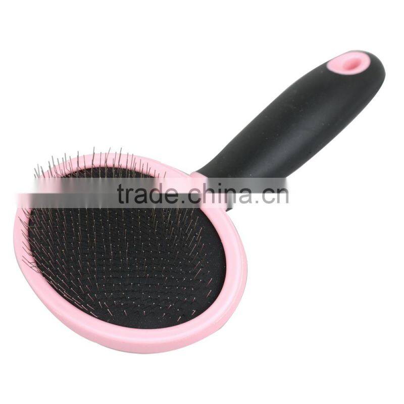 Pink/Blue Dog Cat Fur Comb Brush Long Short Hair Grooming Thin Pin Shedding Tool