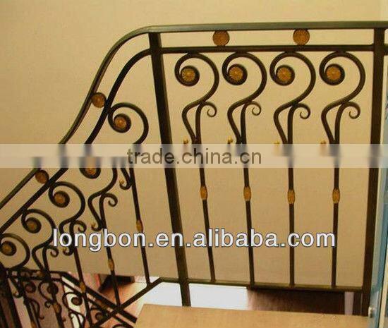 Top-selling welded modern wrought iron handrails