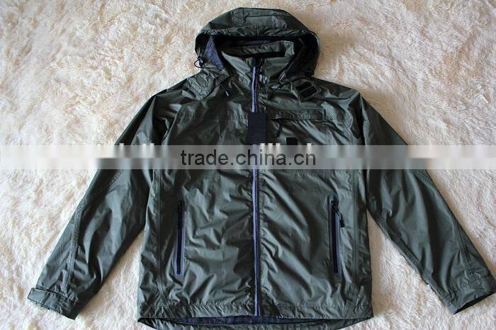 Outdoor sportswear windproof mens tech jacket