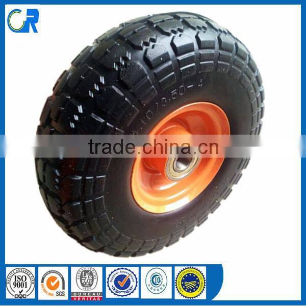 Environmental wheel ! Yinzhu manufacturer eva solid tyre 3.50-4 for wheel barrow