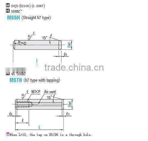 dowel pin, stainless steel dowel pin, stepped dowel pins