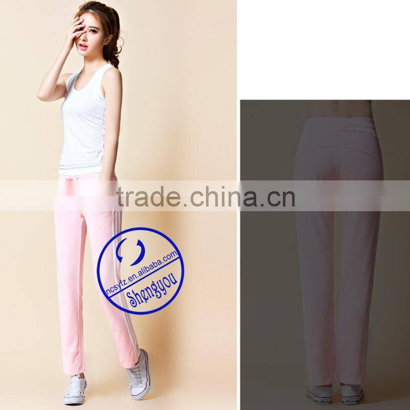 100 cotton wholesale women sports pants factories in china