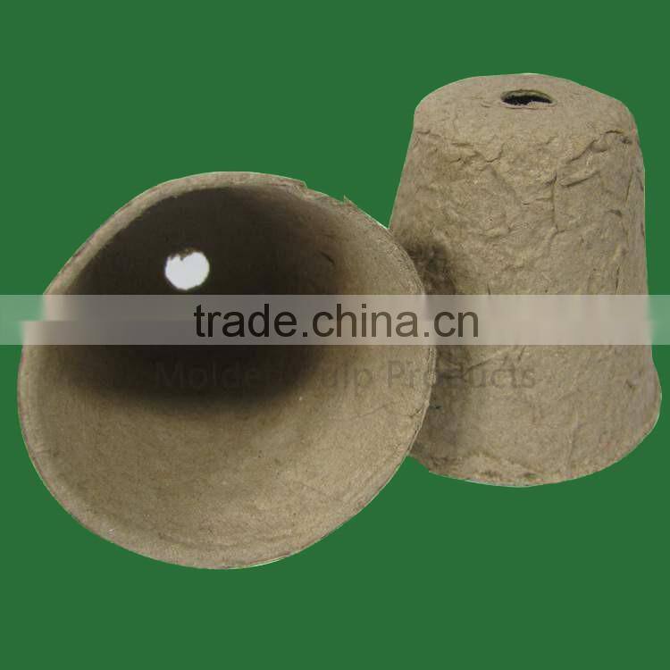 SGS Eco Friendly disposable paper pulp molded packaging,disposable paper pulp tray