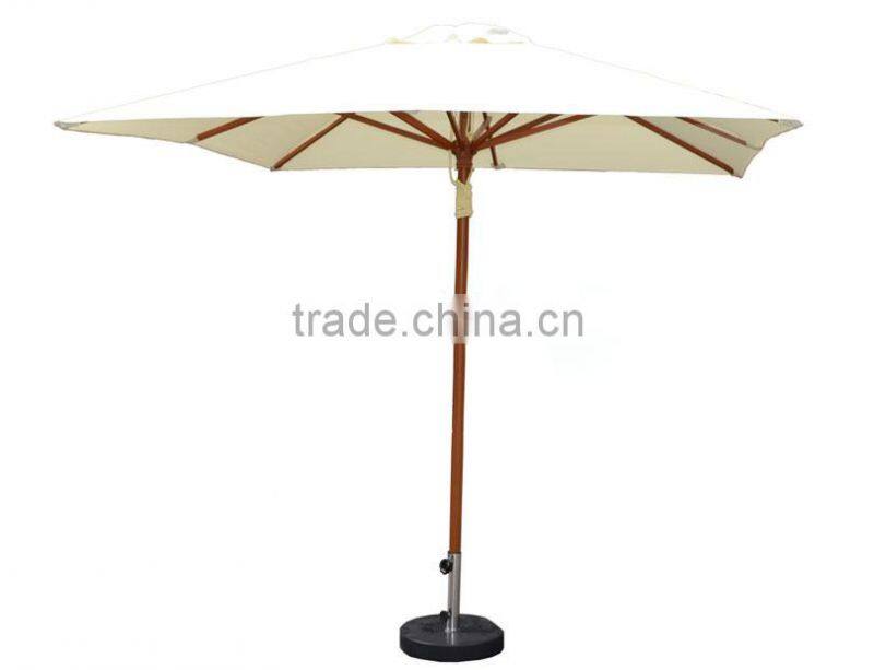Outdoor Wooden Beach Umbrella/ Garden Umbrella/ Patio Umbrella/ Sun Umbrella Wholesale