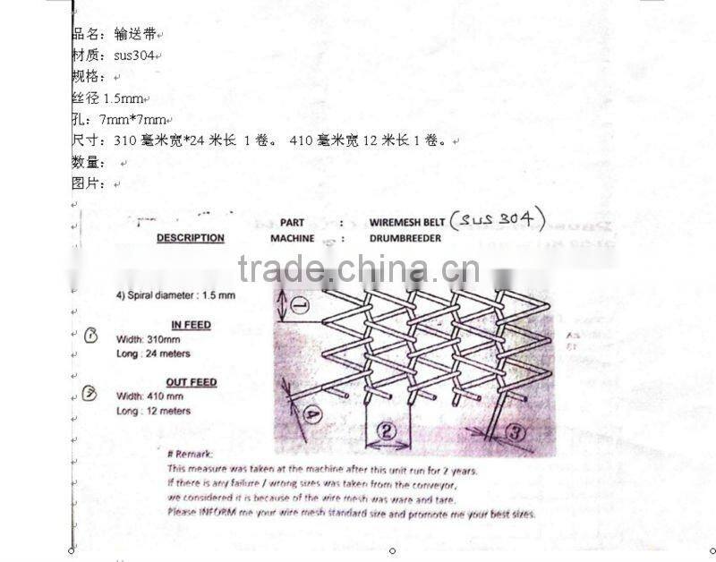 Conveyer Belt Wire Mesh3