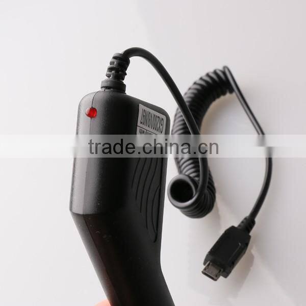 Cigarette Lighter DC 12V-24V Input Micro USB Car Charger Cable