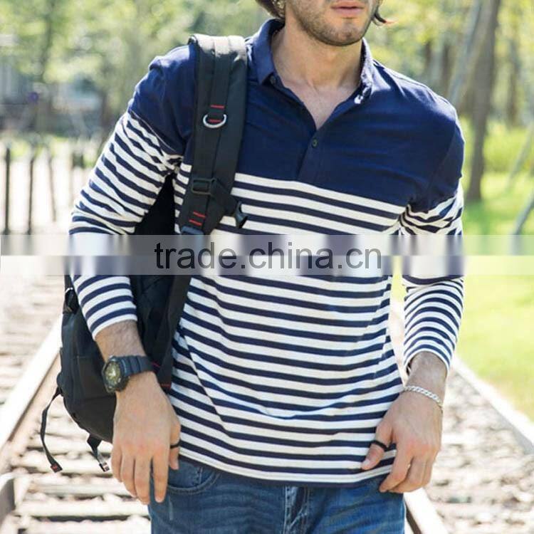 new design Bulk Plain Long Sleeve Polo T Shirts Oem