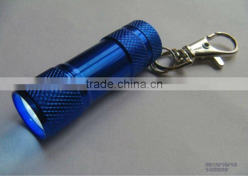 aluminum promotion keychain led