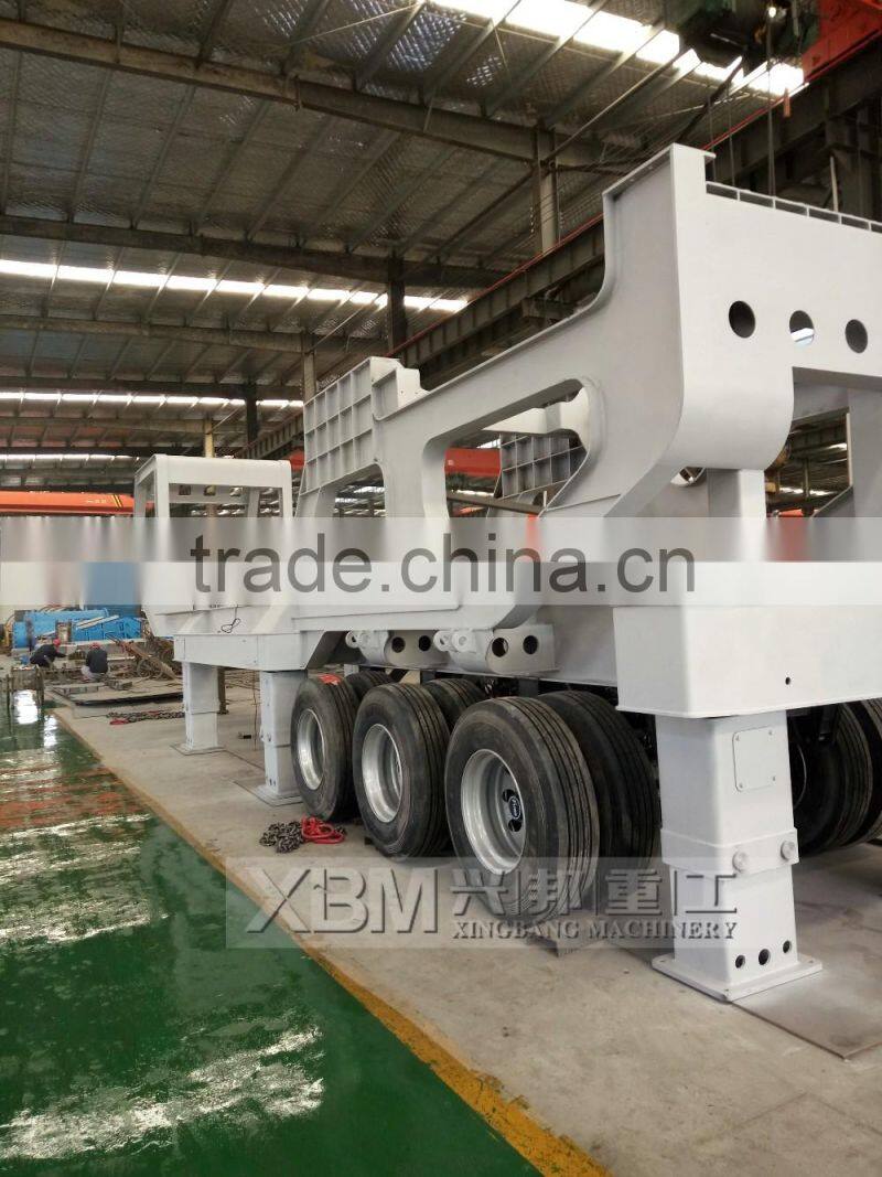 Stone mobile crusher, mobile jaw crushing plant, wheel type jaw crusher