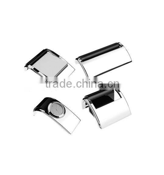 Custom logo metal note pad holder memo pad