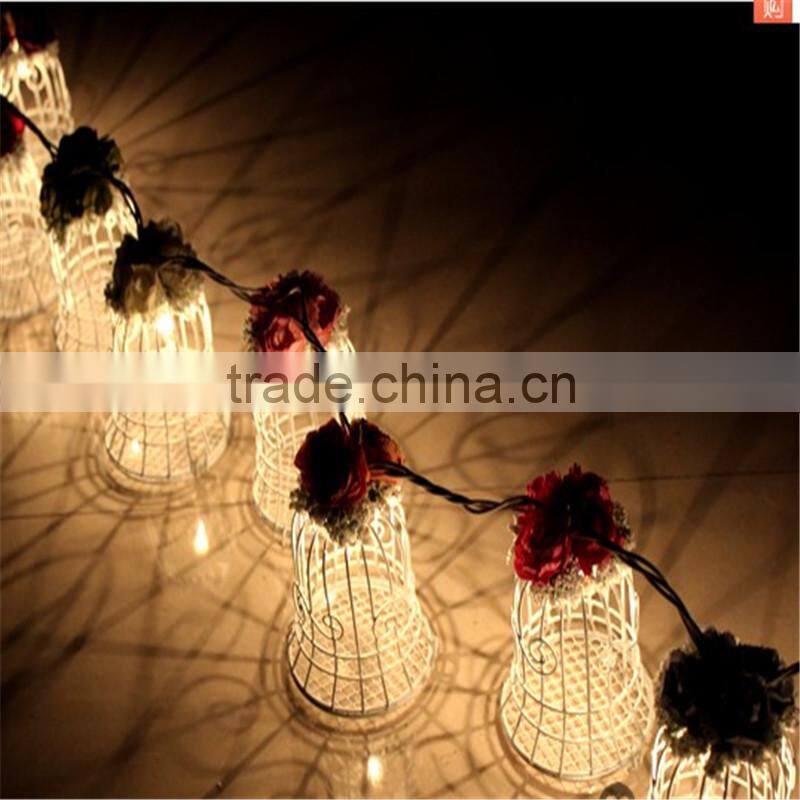 new product colorful birdcage LED Light Holiday Light garden lamp for Christmas Party for Room Home