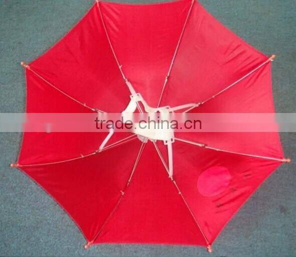 football fan umbrella hat