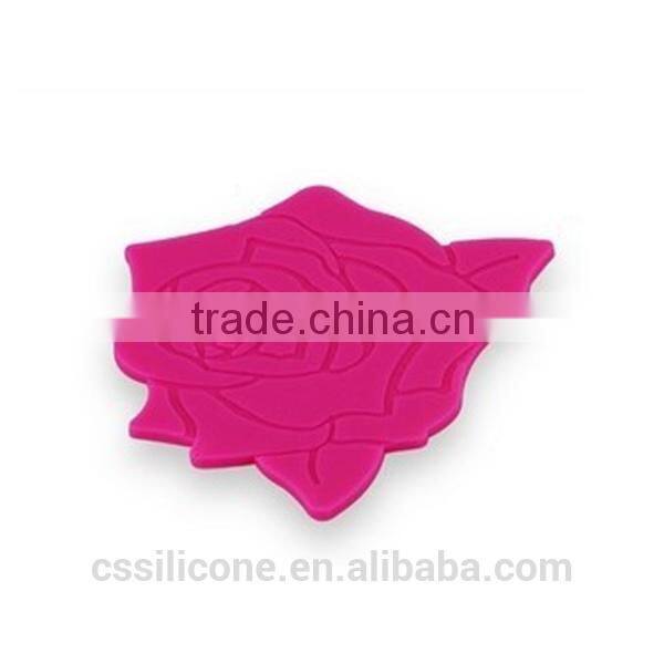 Eco-friendly high quality silicone cup mat HOT sale 100% food grade silicone