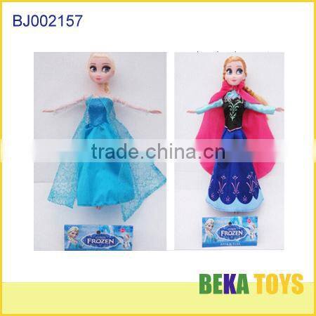 Hot selling doll disny frozen doll princess elsa and anna play set