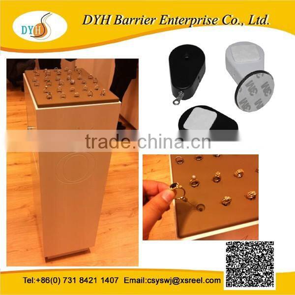 Retractable Anti-theft pull box,watch, jewelry security cable,display recolier