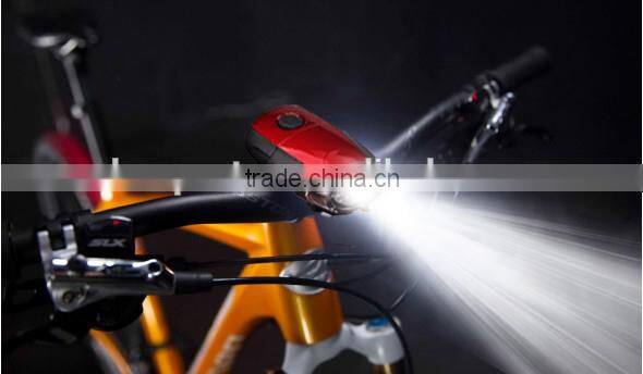 Powered By 3*AAA Battery 4 Brightness Level Rotatable 1SMD+6 LED Bicycle Light