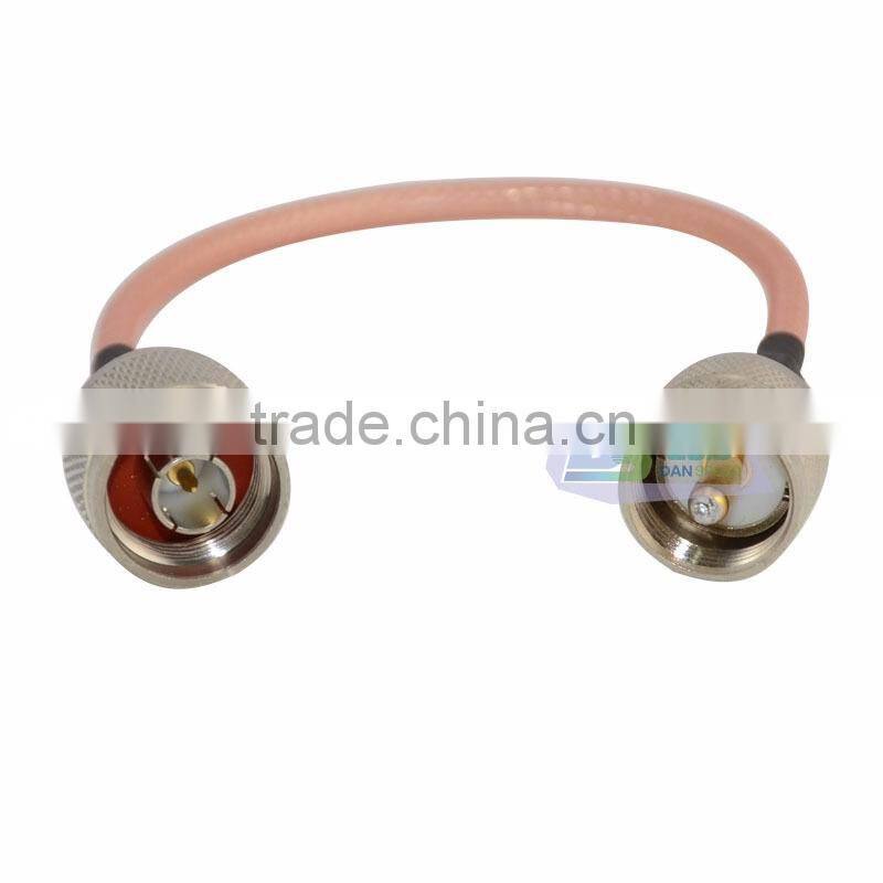 N male to UHF PL259 male Extension Coaxial Pigtail Jumper Cable RG142