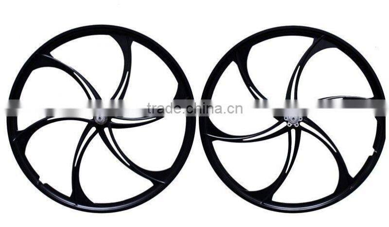 magnesium alloy bike wheel for MTB bikes and road bikes