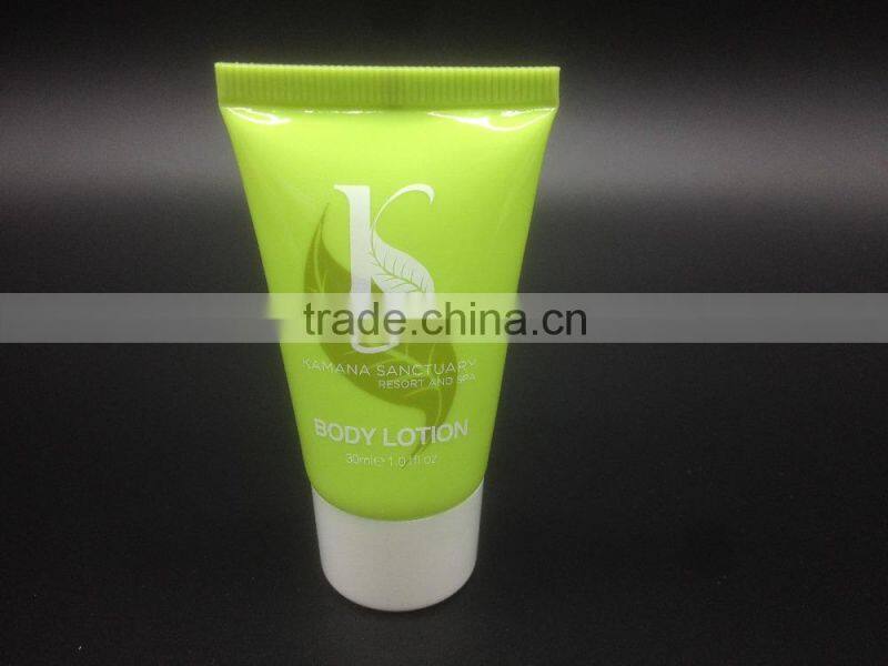 UV printing palstic squeeze packaging tube with screw cap
