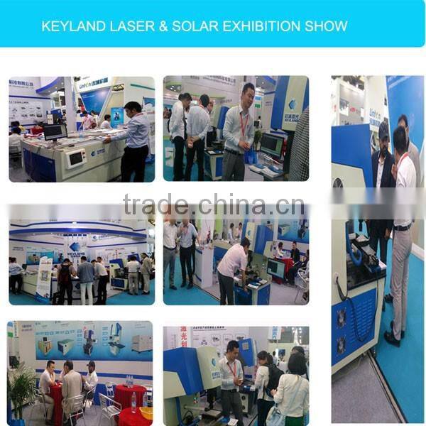 156*156mm Cutting Solar Cell Machine For Fiber Laser Resource 10W 20W