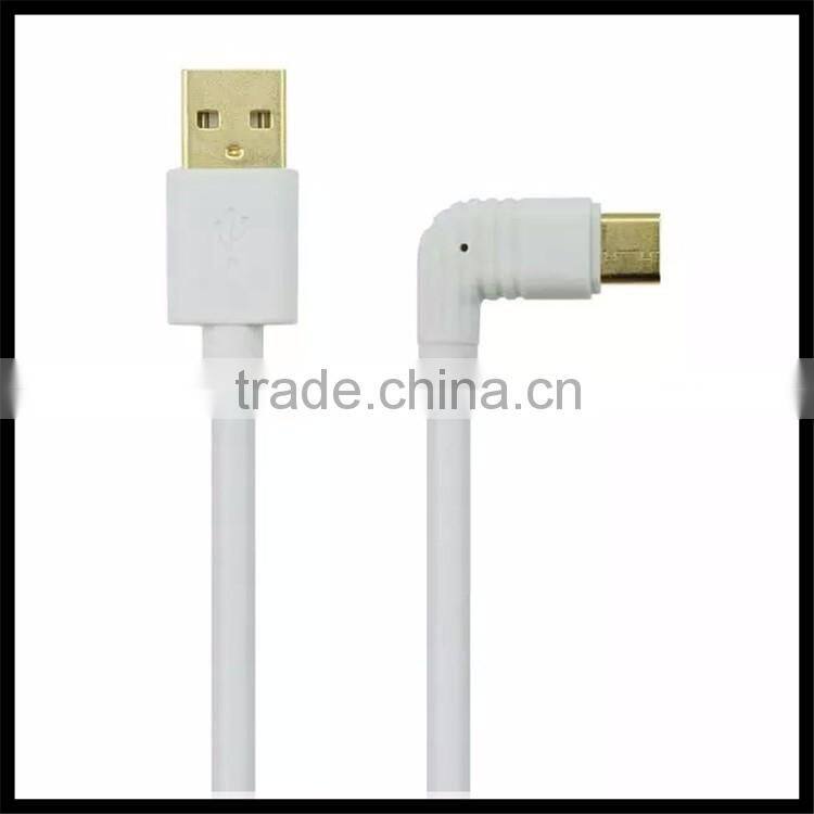 2016 Fast Charging Flexible Elbow joint Data LineType-C to USB 2.0 Cable