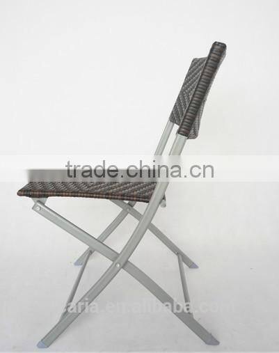 patio/outdoor rattan folding chair
