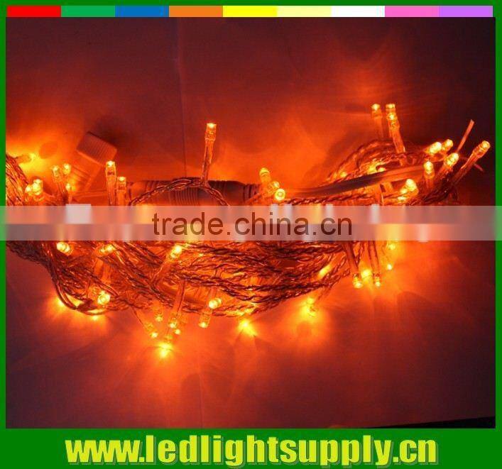 Pretty 100 led 12v fairy string lights warm white for decoration