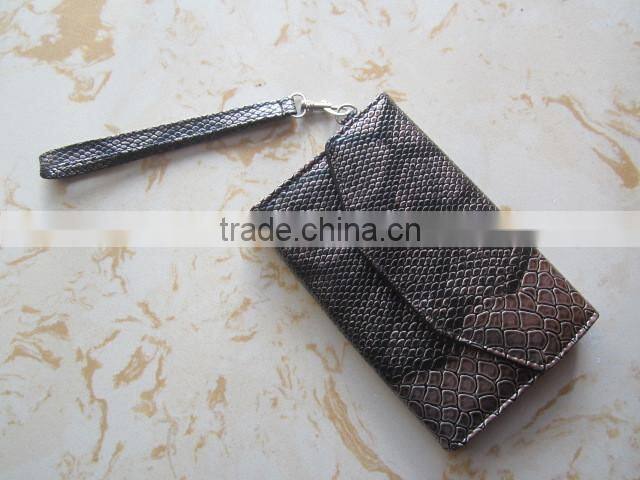 trend multi folding pu phone wallets