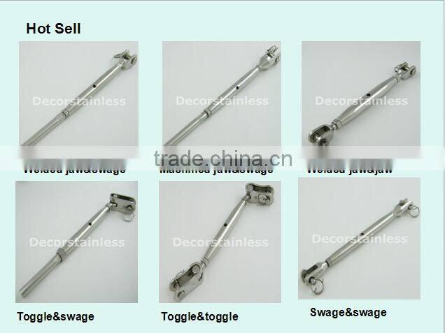 Stainless steel turnbuckles