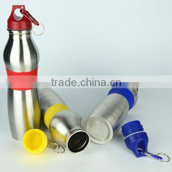 hot selling single walled stainless steel water bottle