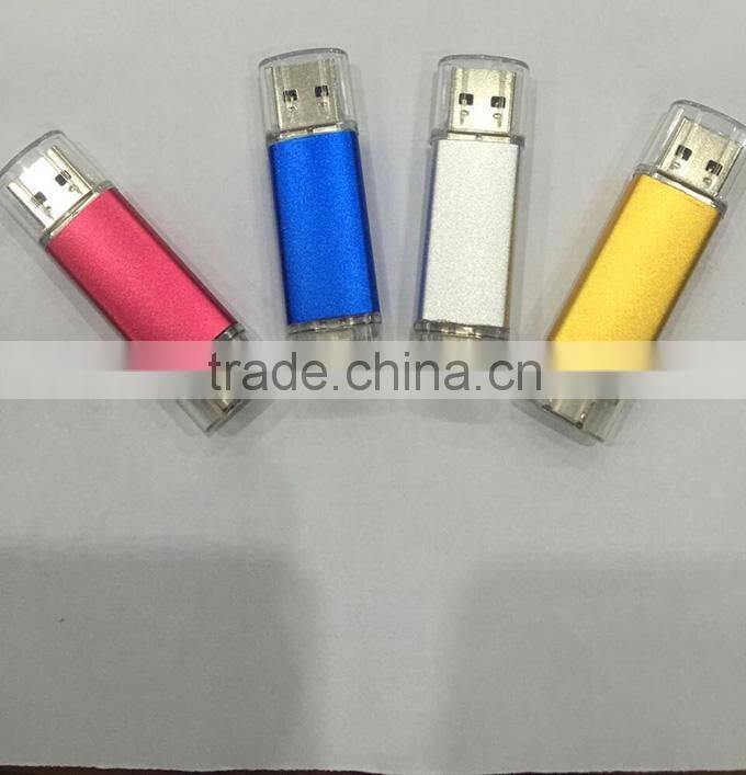 Patent new type c SUB flash drive USB 3.1 with two head