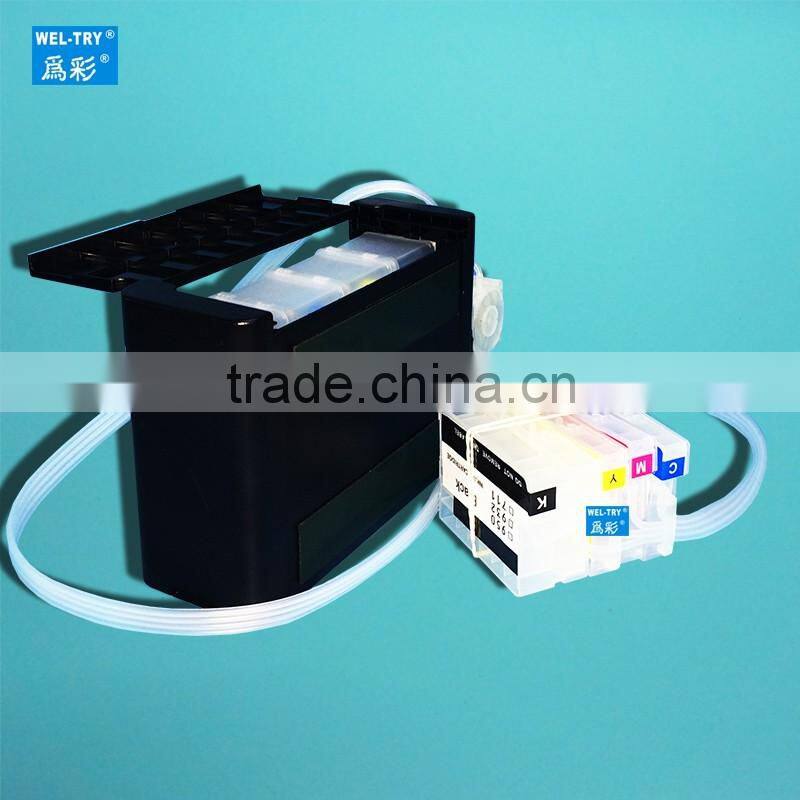 compatible for Pro HP Officejet 6100 / 6600/ 6700/7110/7612/7610/7510/7512 continuous ink supply system HP932/933 CISS