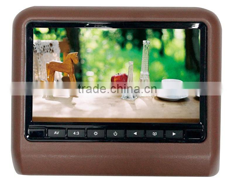 9 Inch DVD Player Back Seat Moniotr With USB SD Card Funtion