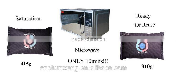 Walmart & BSCI audited Factory Supply Reusable Car Damprid Humidity Absorber Bag