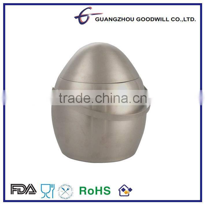4.0 L Stainless Steel egg shape wine bottle ice bucket
