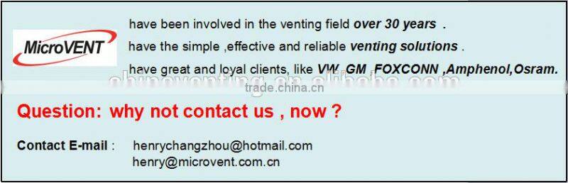 <MicroVENT> waterproof acoustic sticker