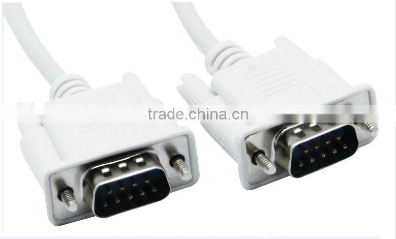 9 Pin Serial Null Modem Cable Cross male to male RS232 DB9 M-M 5m