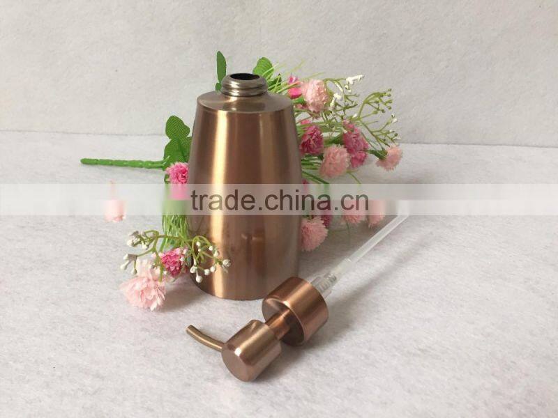 Stainless steel latex bottle quidLi soap bottlesSH101Rose gold