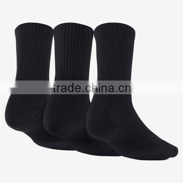 crew wholesale custom white organic thin men 100% cotton socks sport