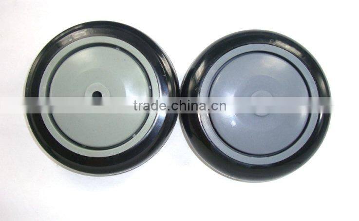 Shopping trolley wheel swivel caster fix