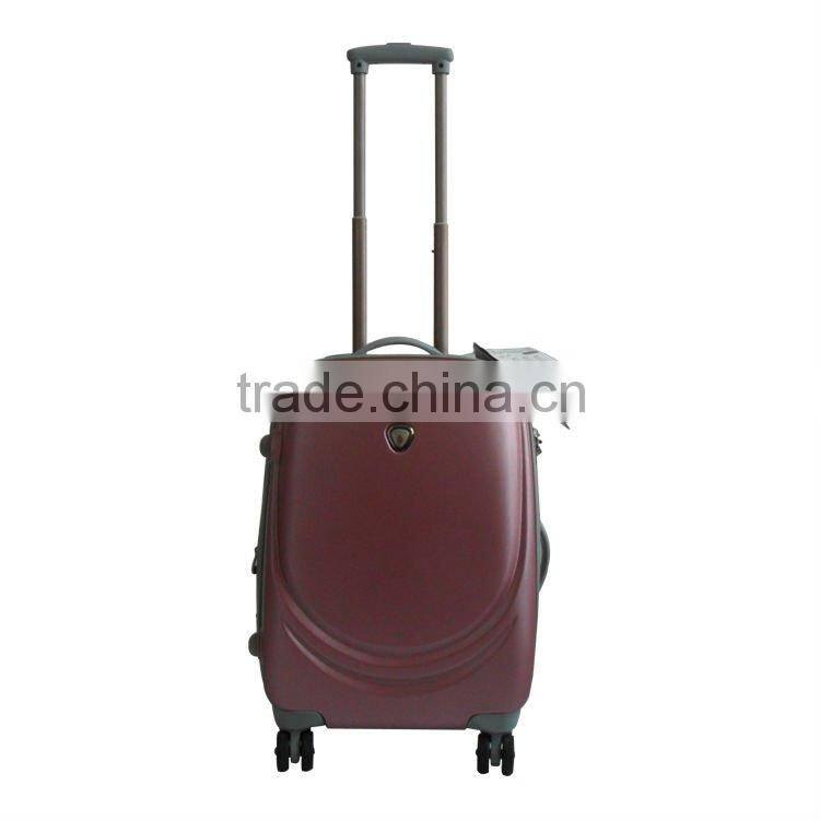 2014 china supplier cheap durable abs/pc trolley luggage hard plastic roller luggage 20'' / 24'' / 28'' OEM accept