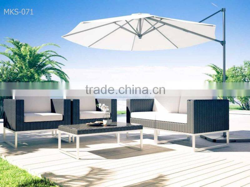 Modular synthetic rattan sofa set - Wicker rattan Outdoor Garden Sofa Set outdoor furniture