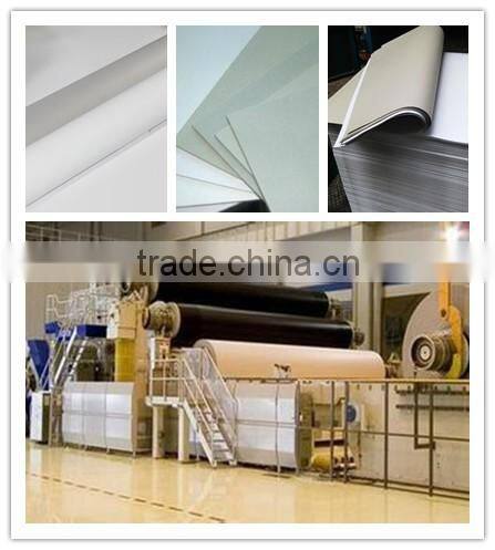 2016 certificated white back duplex board suppliers in cheap price with good quality
