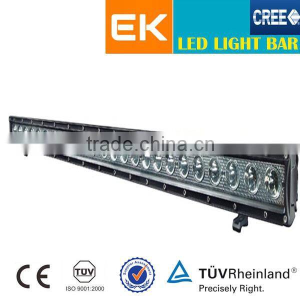 EK Lifetime Warranty 10-32V Curve Led Light Bar,Offroad LED Work Light With Spot/flood/combo beam double row led light bar