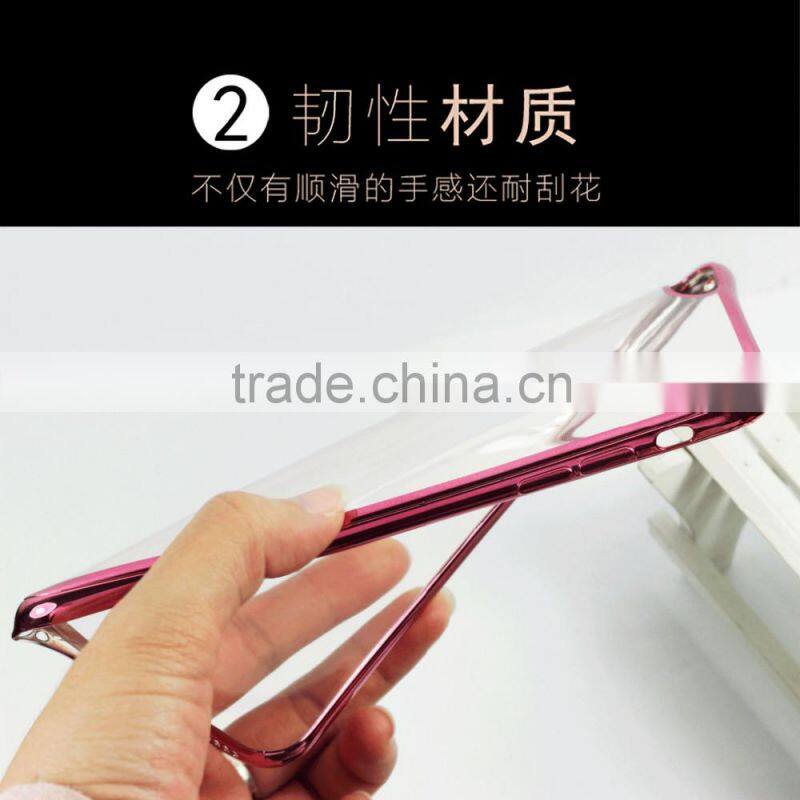 Shockproof Mobile Phone Case Electroplating TPU Case for Note 7, New Design Phone Case for Note 7