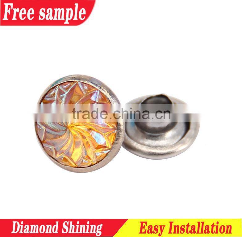 Decorative rivet button metal accessories sandals decoration