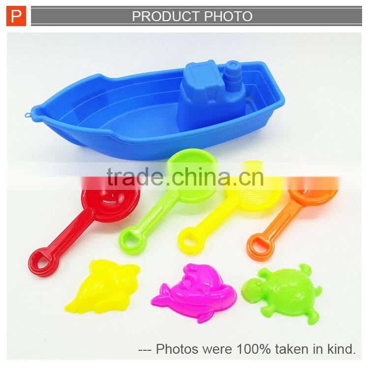 Hot sell summer beach toys spades sand beach boat toy